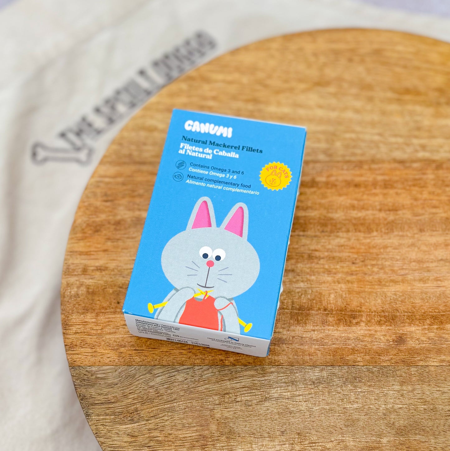 🐈‍⬛ Canumi Natural Mackerel Fillets For Cats 🐈