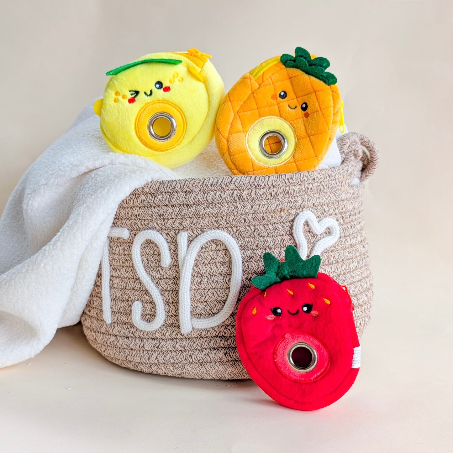 Hugsmart Fruity Poo Bag Holder