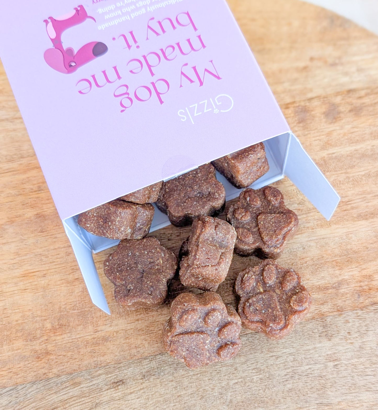 Gizzls "My Dog Made Me Buy It" Peanut Butter & Fruit Treats