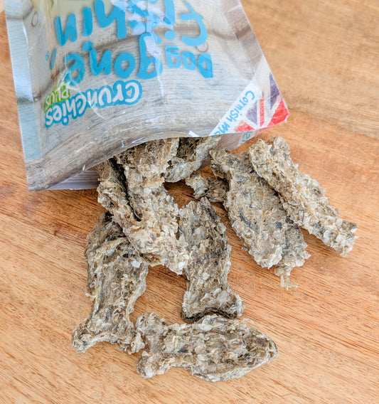 Dog Gone Fishin' White Fish with Green Lipped Mussel Crunchies Plus