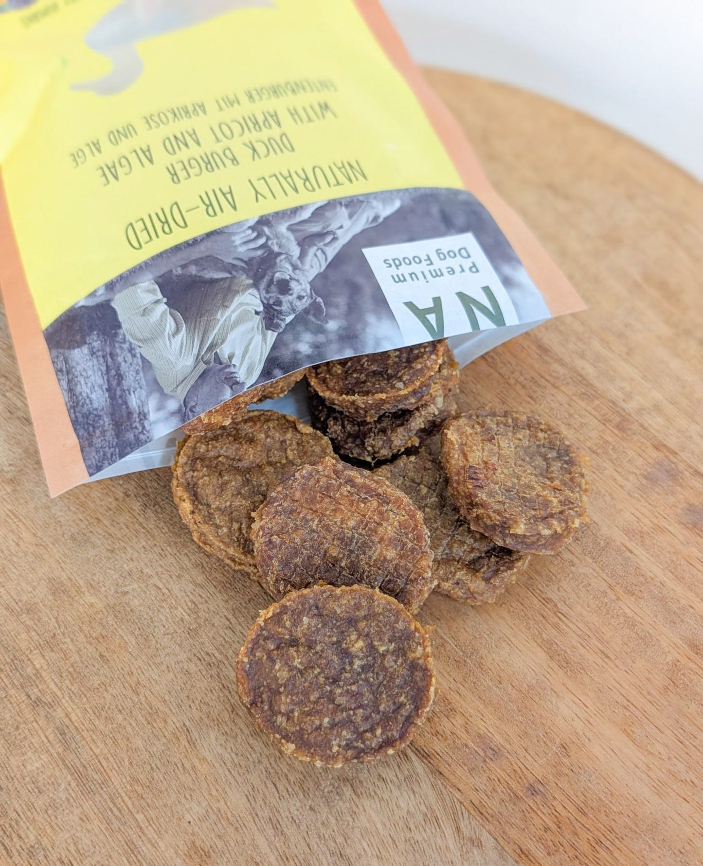 Sanadog Duck Burgers With Apricot & Algae