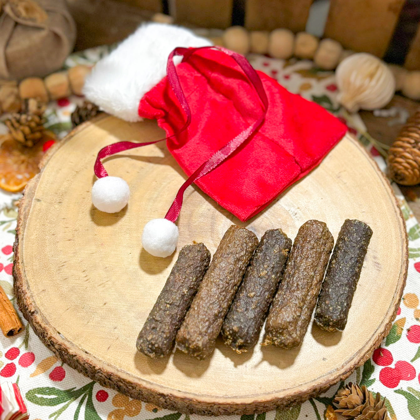 Velvet Christmas Santa Sack Treat Bag | 2 Options