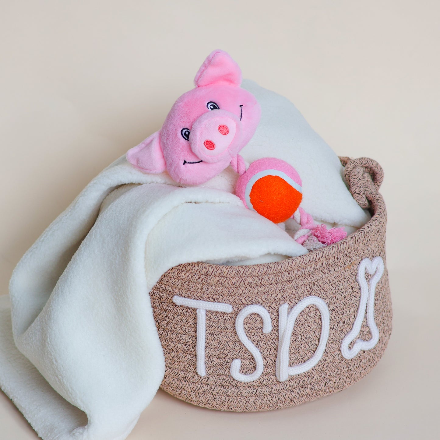 Summer Farm | Piggy Rope Ball Toy