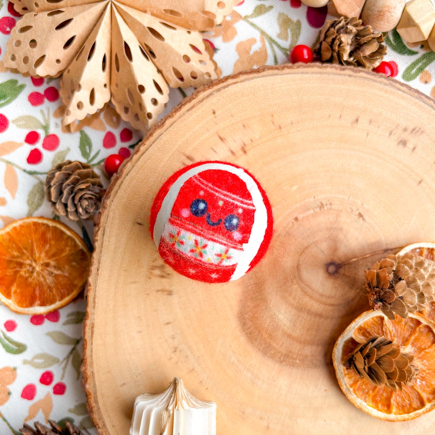 Christmas Tree Bauble | Tennis Ball Dog Toy