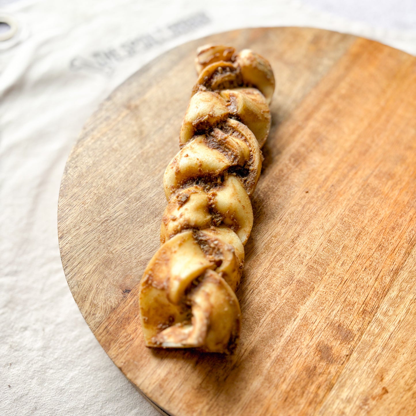 Peanut Butter Beef Skin Braid