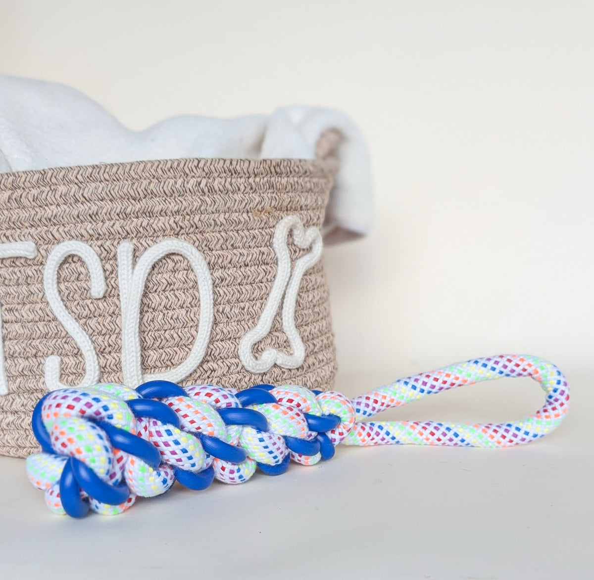 Great&Small Rainbow Braided Rope Bar