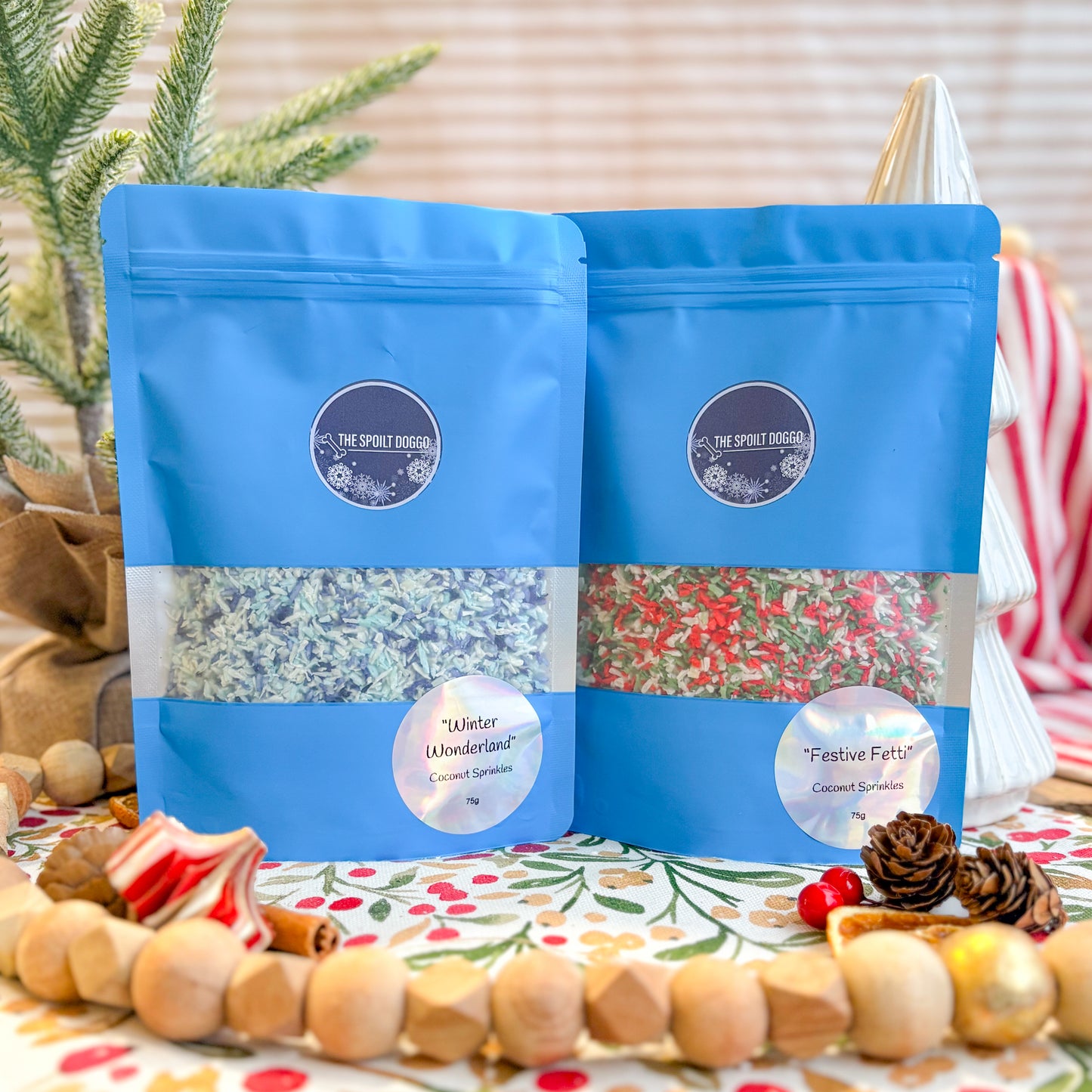 Christmas Coconut Sprinkles