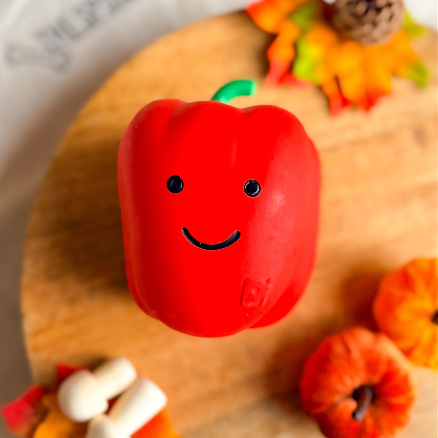 Foodie Faces Latex Toy | Red Pepper | 2 Sizes