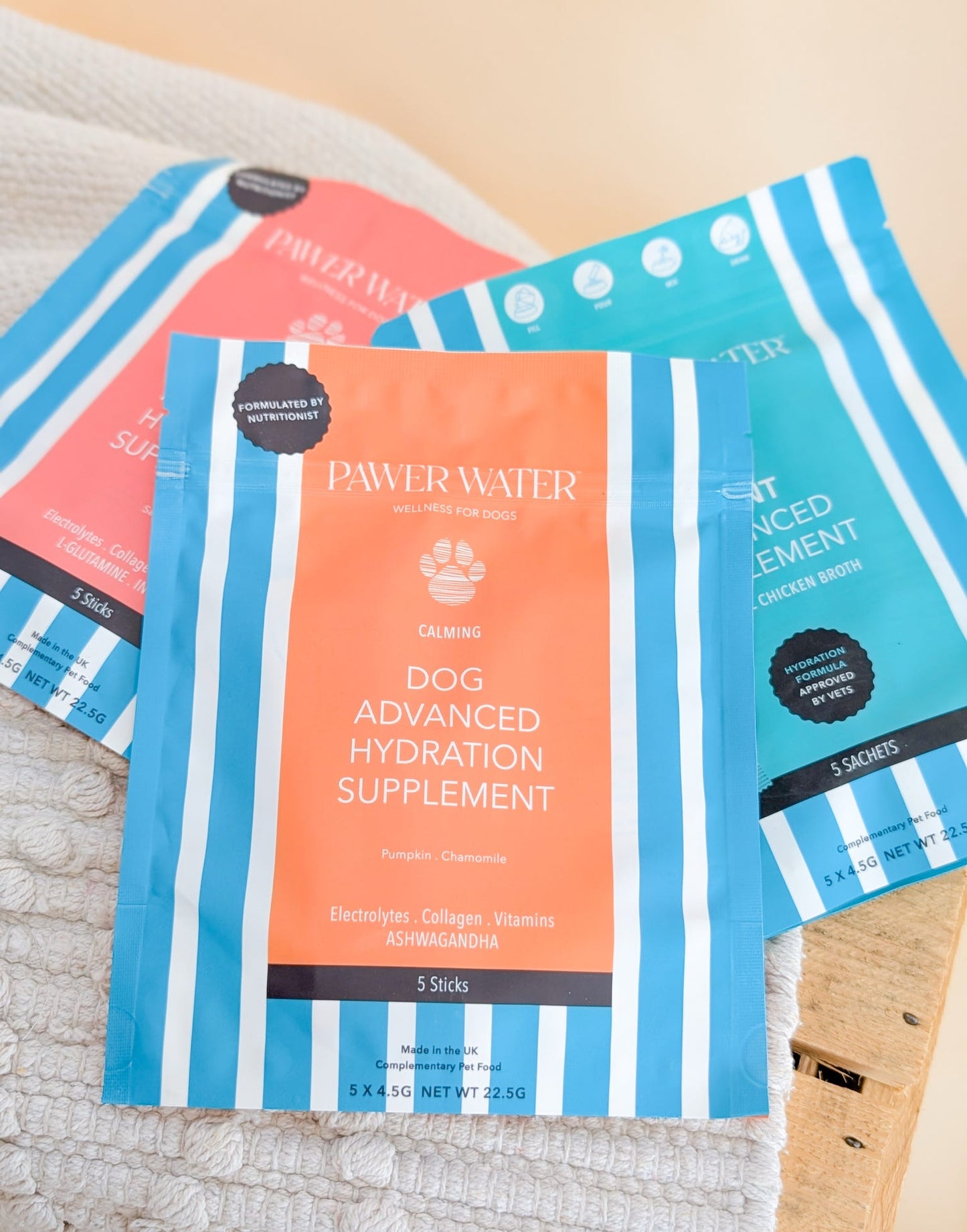 Pawer Water Advanced Wellness Hydration | Calming