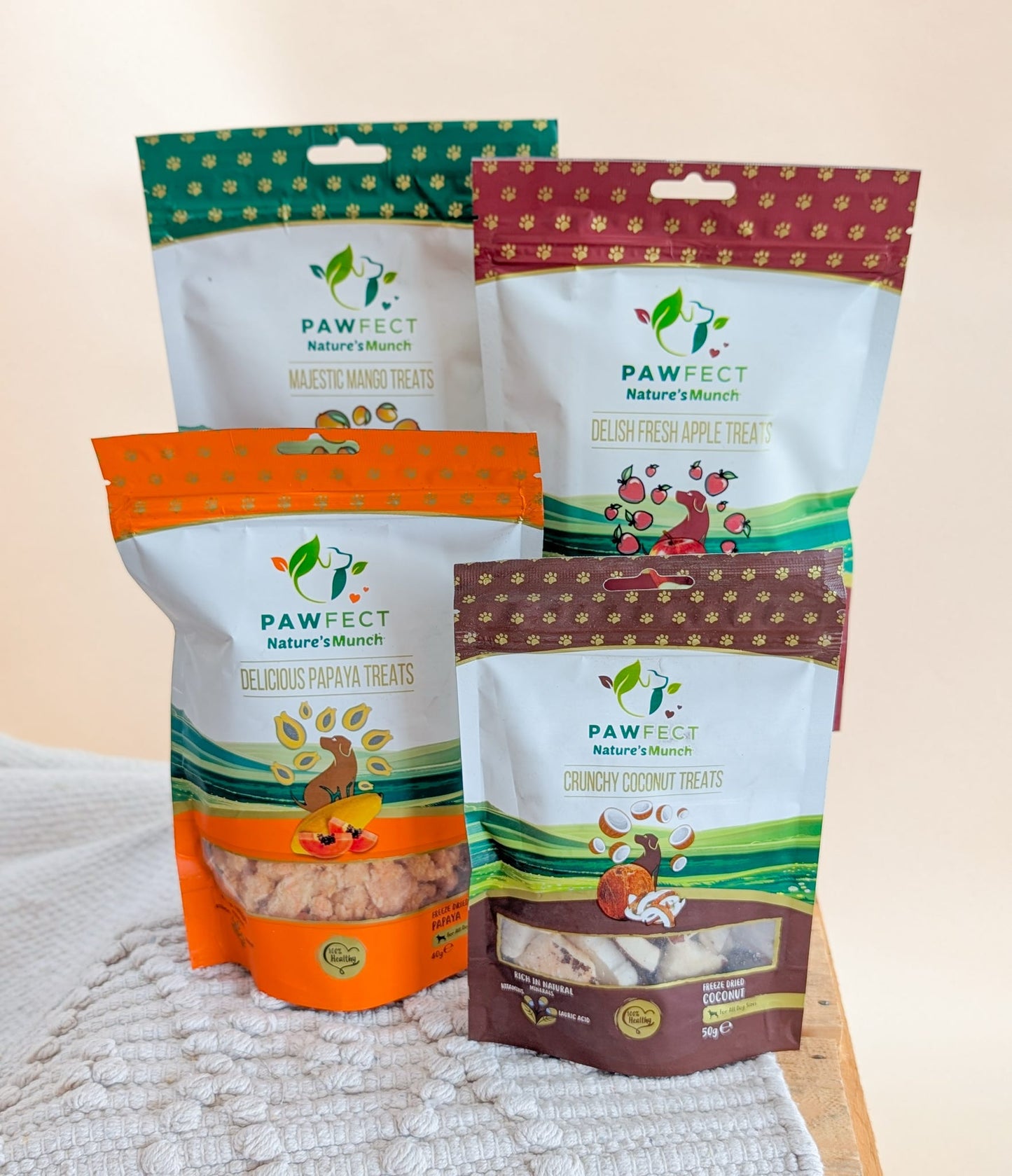 Pawfect Nature's Munch Freeze-Dried Fruit Treats