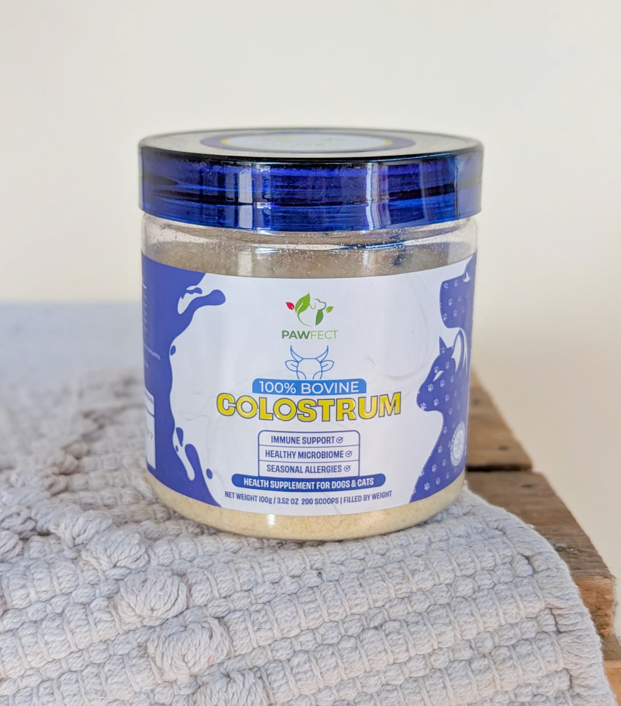 Pawfect 100% Bovine Colostrum Daily Topper | 15% Off Tasty Tuesday (Fay's Choice)