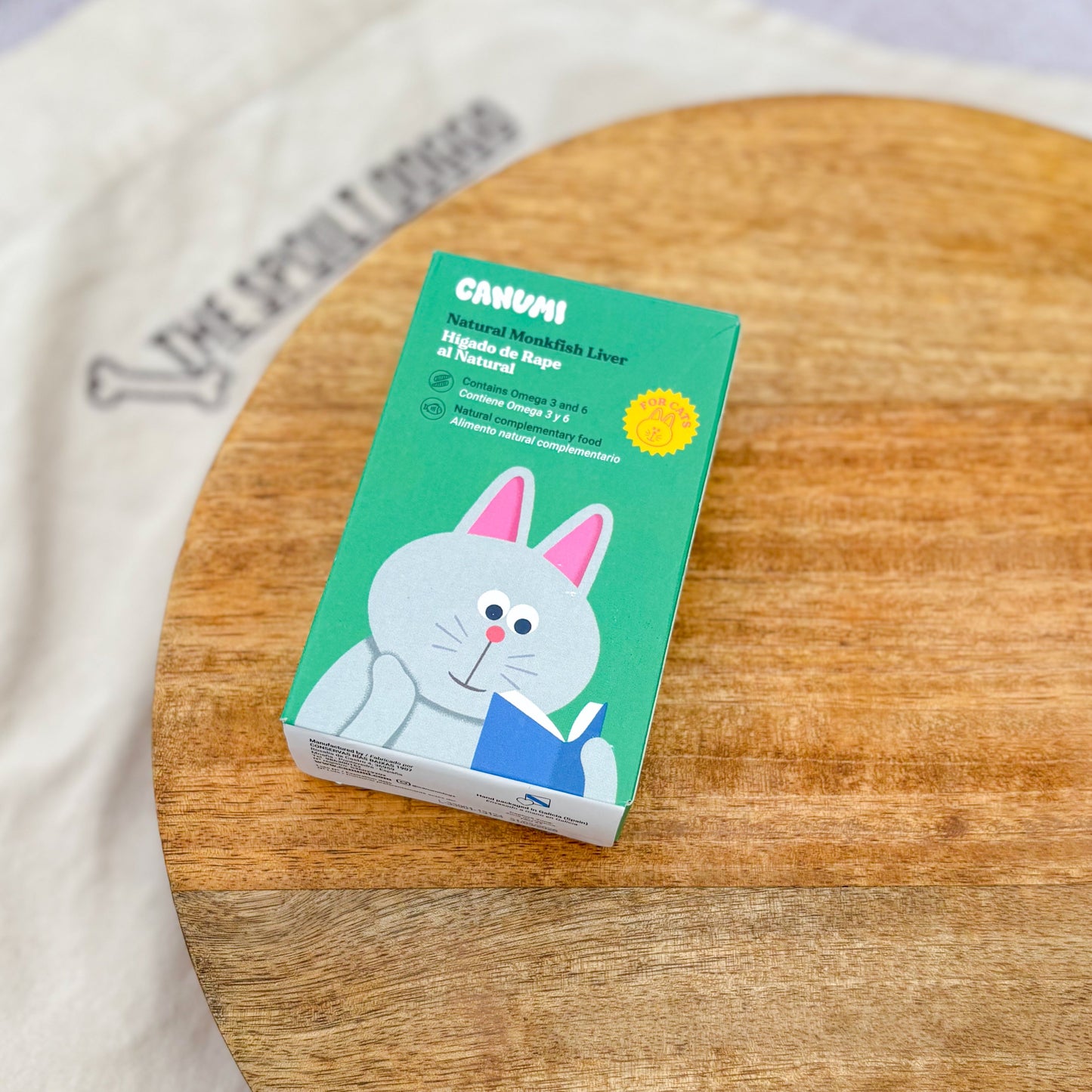 🐈‍⬛ Canumi Natural Monkfish Liver For Cats 🐈