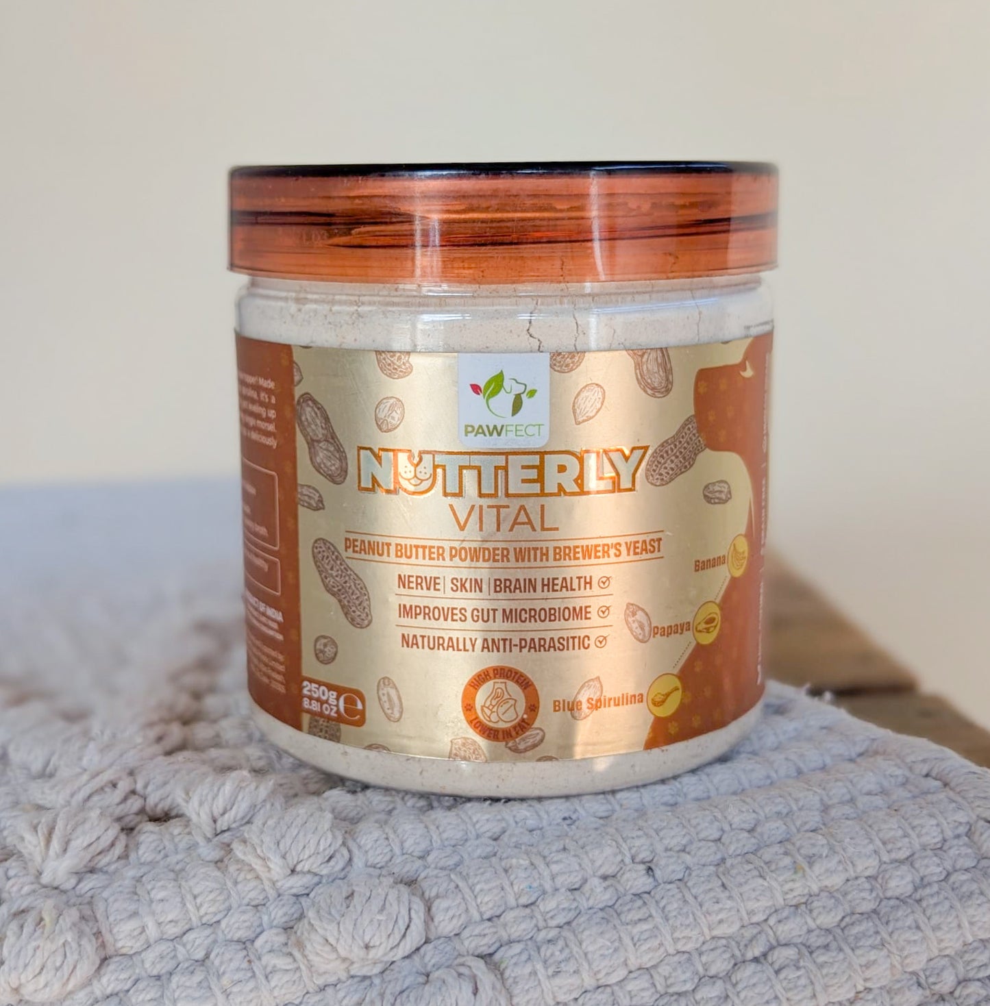 Pawfect Nutterly Vital Peanut Butter Daily Topper