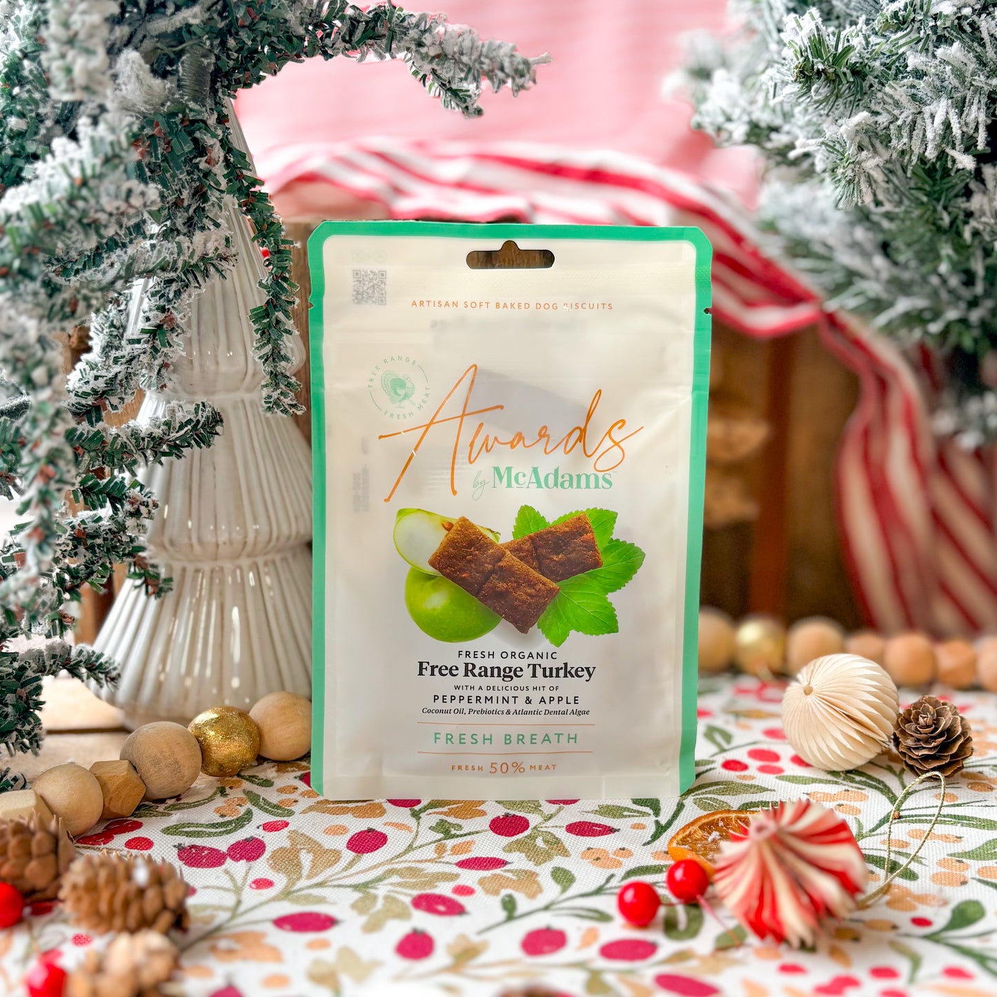 McAdams Awards | Fresh Breath | Free Range Turkey with Peppermint & Apple