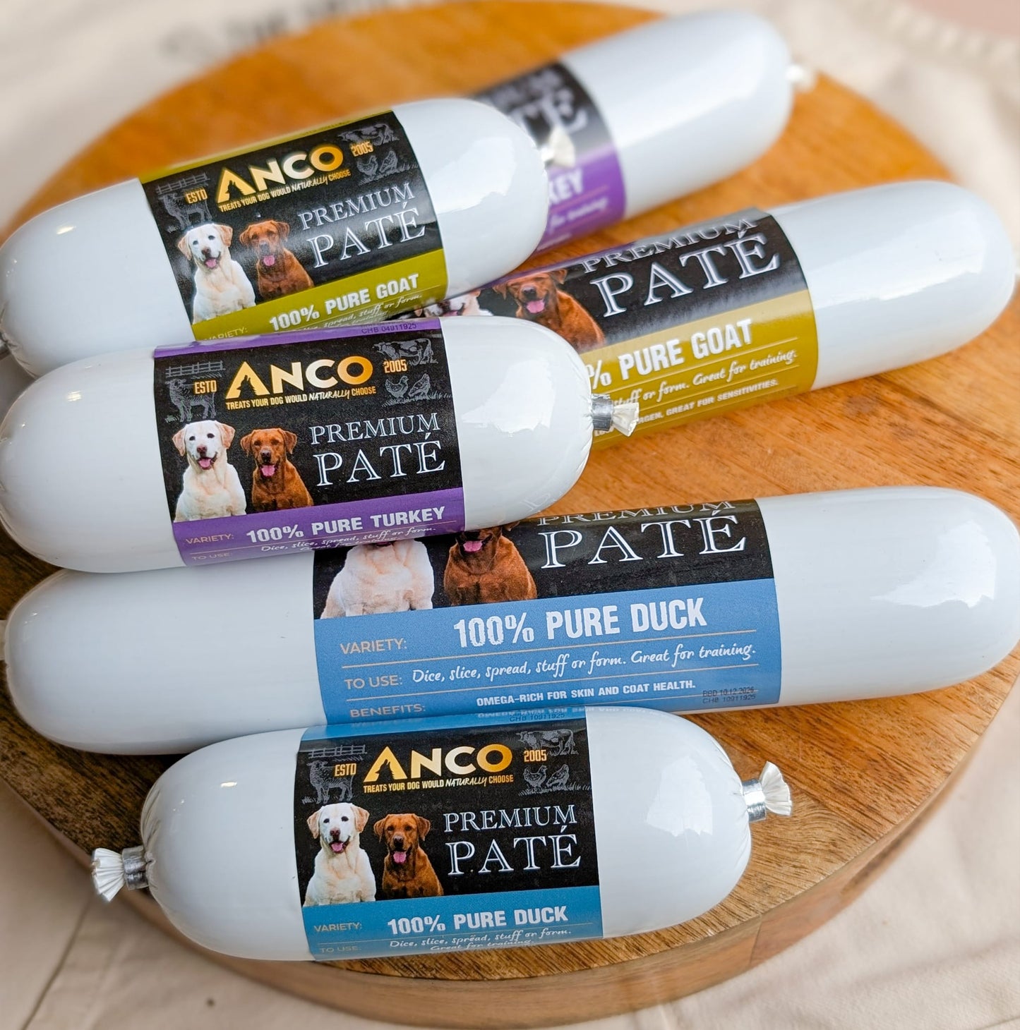 Anco Premium Paté | 2 Sizes | 3 Flavours