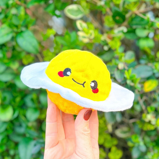 Hugsmart Food Party | Fried Egg Ball Toy