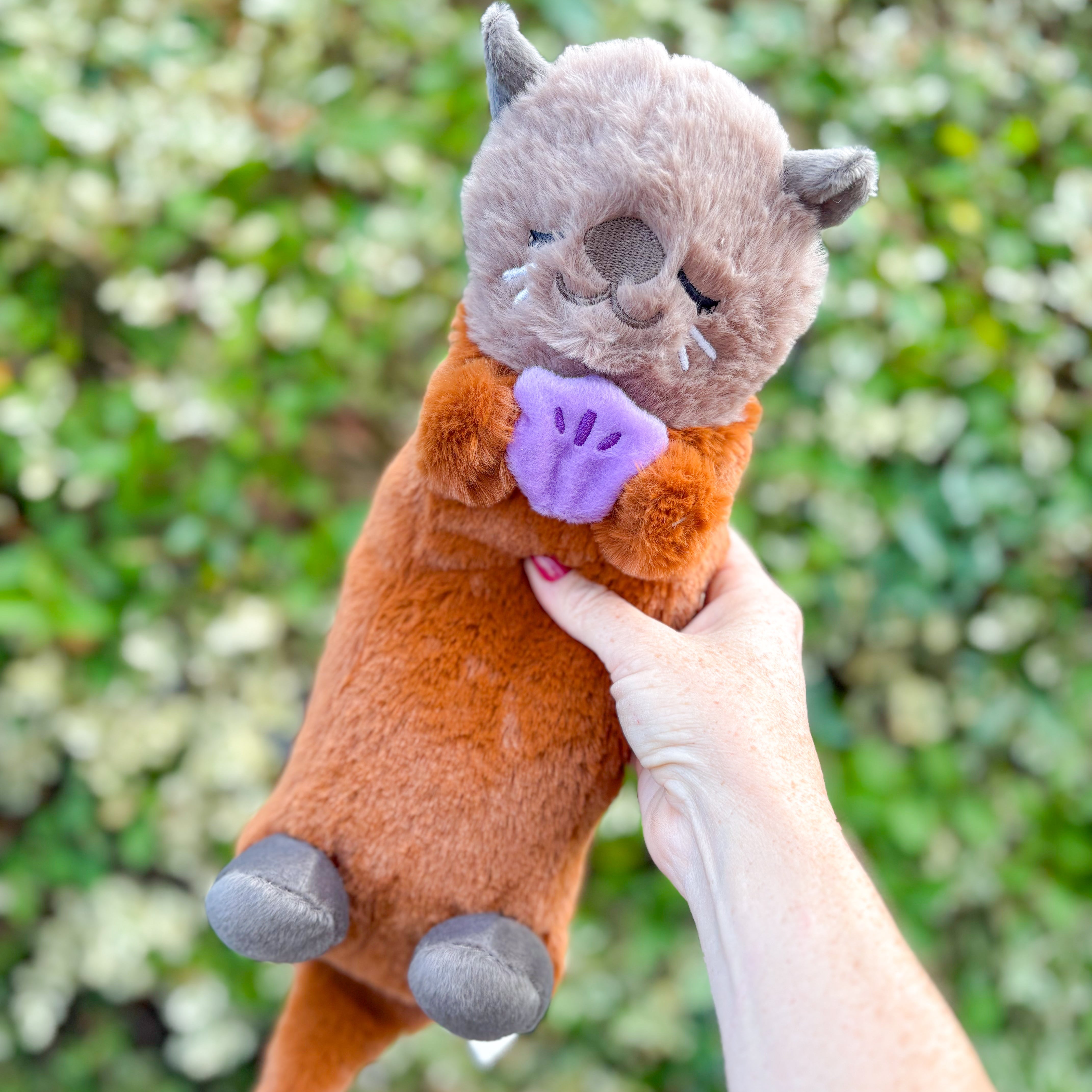 ZippyPaws Snooziez met Shhhqueaker - Bunny hondenspeelgoed met stille pieper, stil puppyspeelgoed voor jongens en meisjes, kleine pluche hondengeschenken