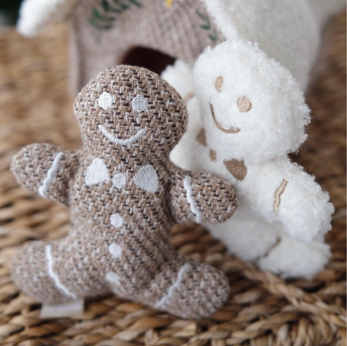 Lambwolf | Gingerbread House | Christmas Interactive Enrichment Dog Toy