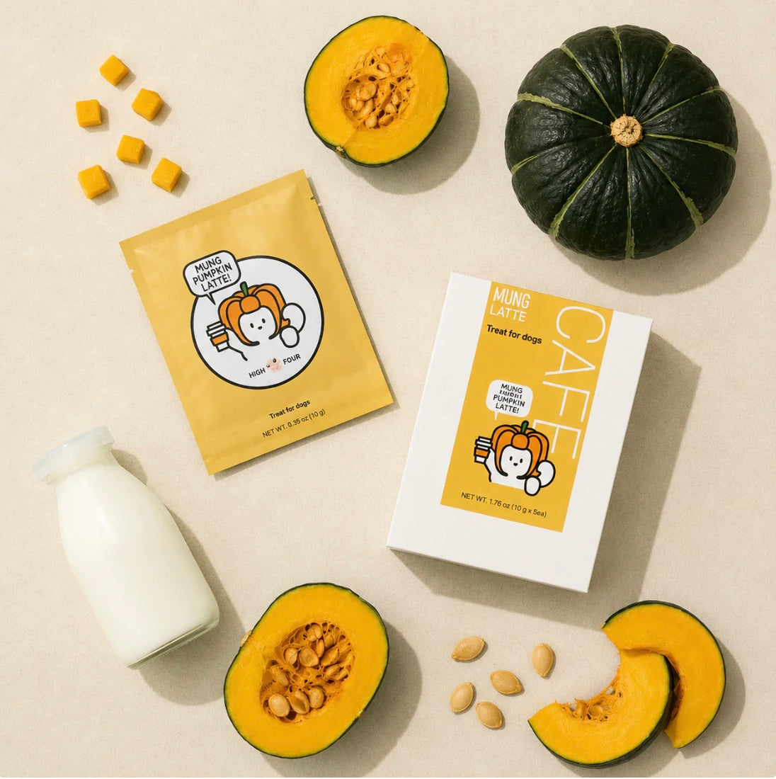 High Four | Mung Dog Latte