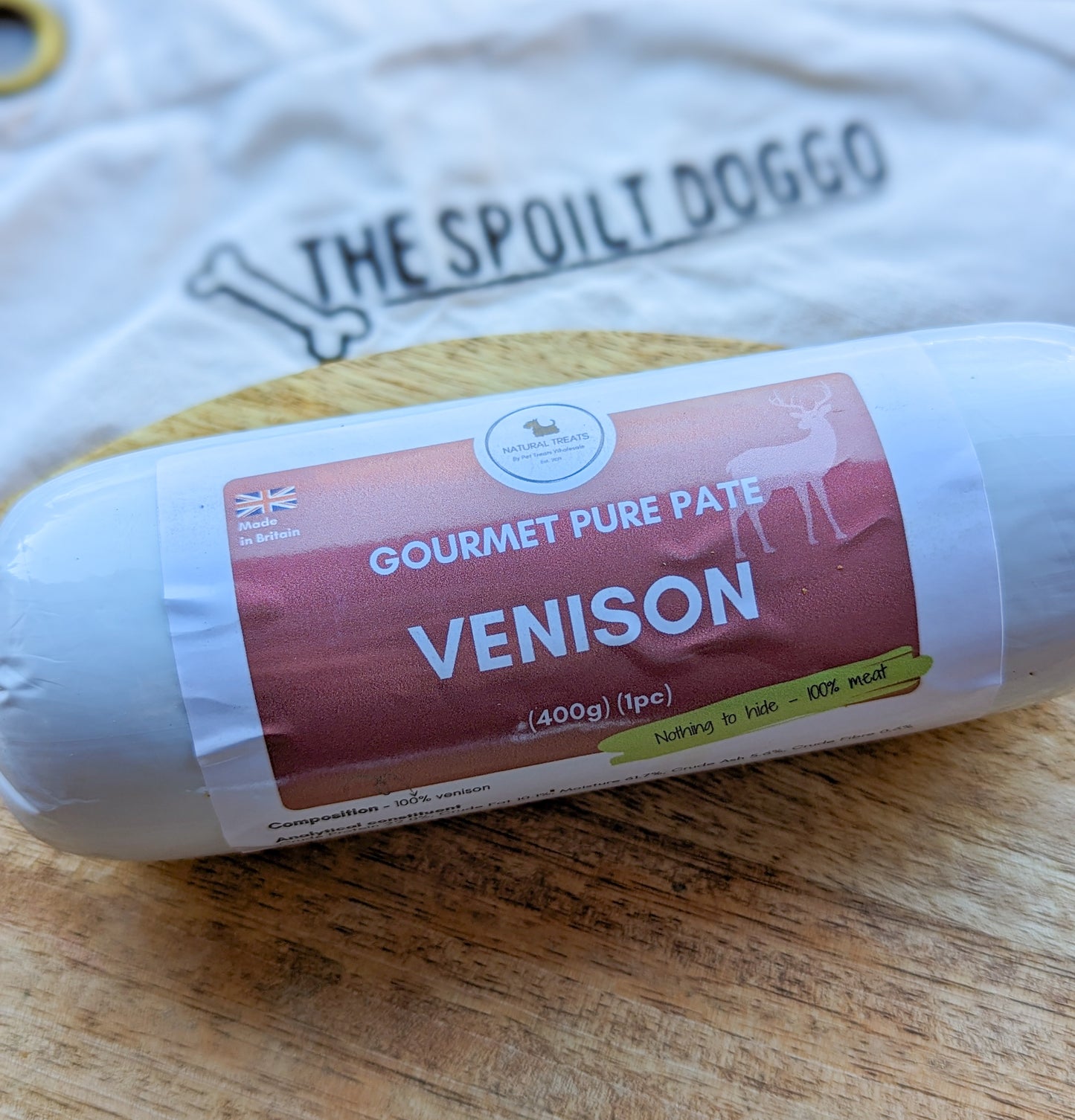 Gourmet Pâté 400g - Venison / Duck / Salmon