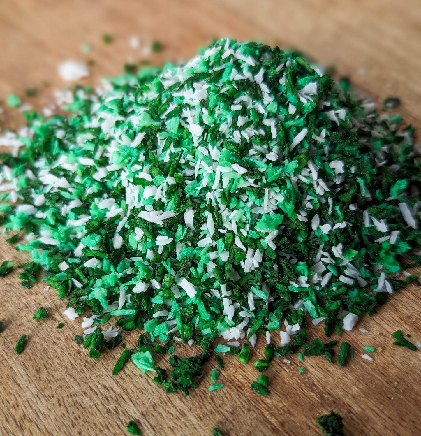 "Bean's Green Machine" Coconut Sprinkles