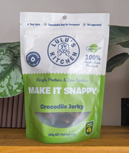 "Make It Snappy" Croc Jerky