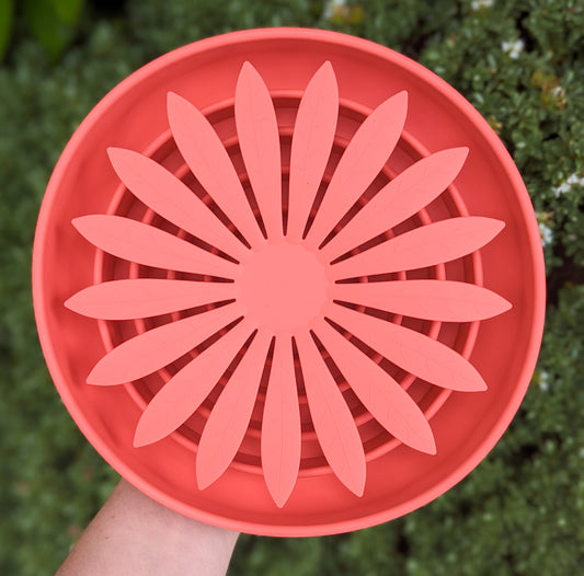 Petal Snuffle Enrichment Bowl | Dusky Coral