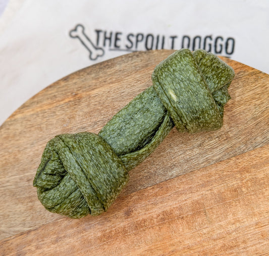 Broccoli & Spinach Jumbo Veggie Chew Puffed Knot