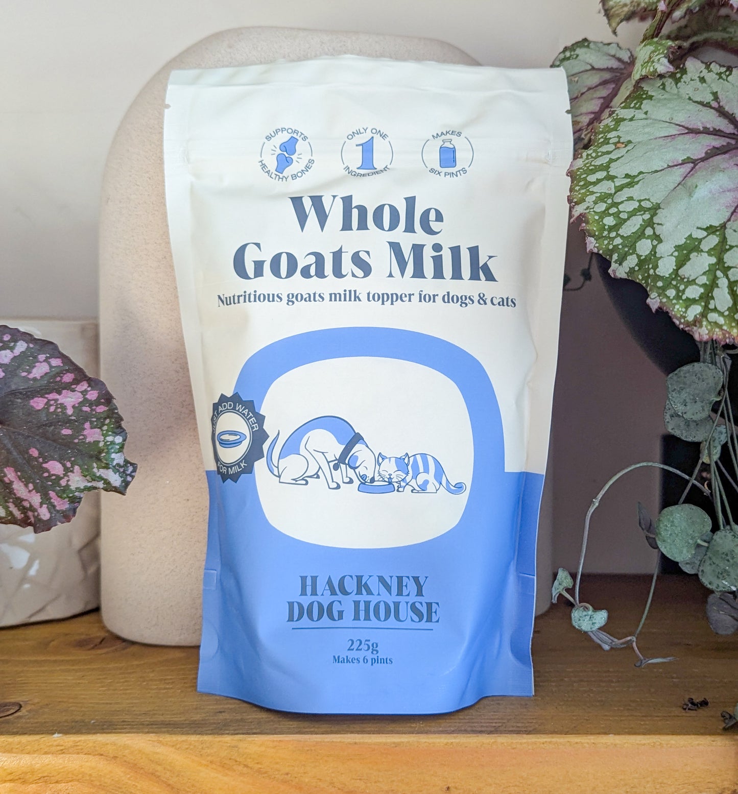 Hackney Dog House Goats' 🐐 Milk Powder for Dogs | Makes Six Pints