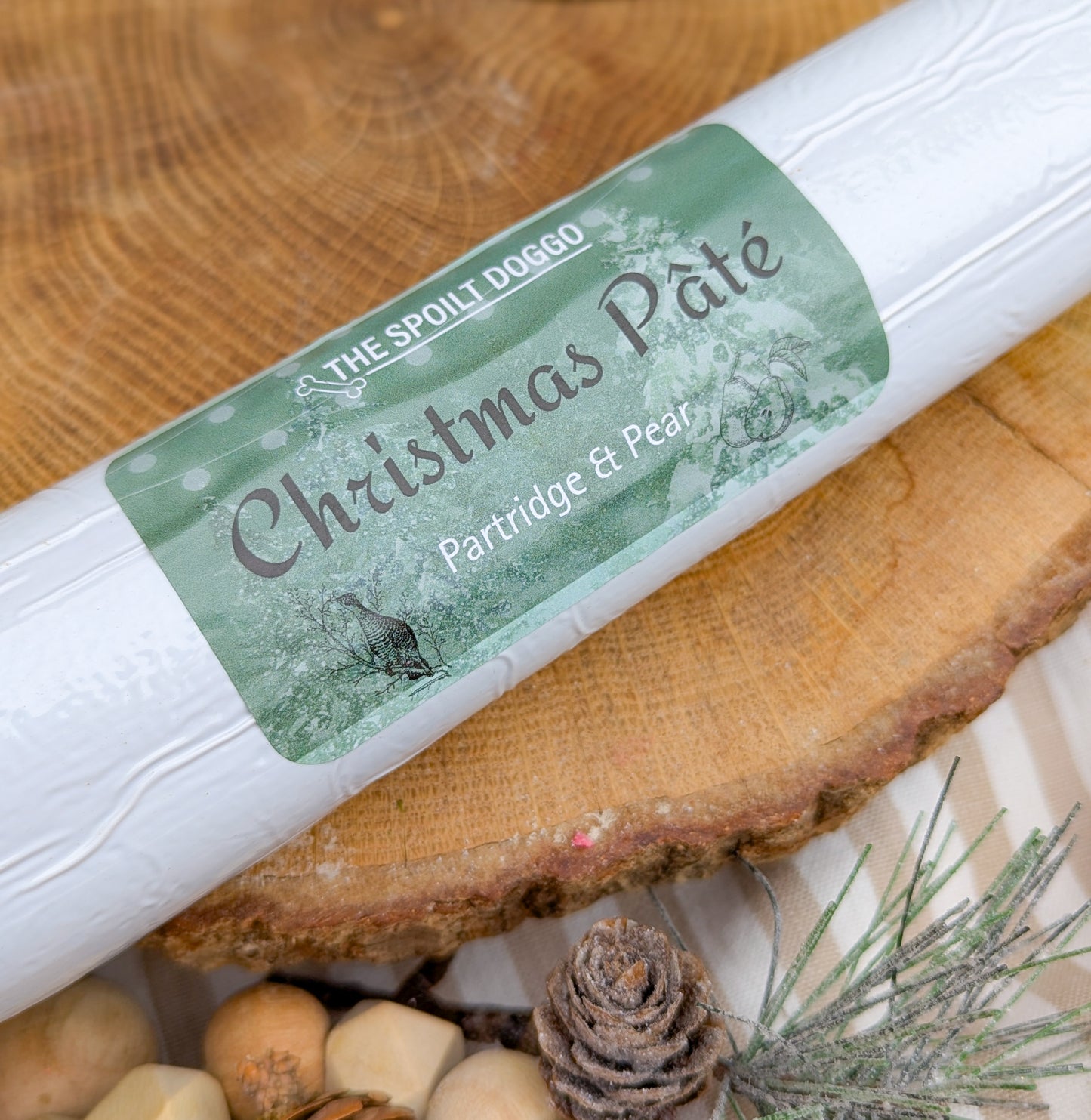 The Spoilt Doggo Christmas Pâté | Partridge & Pear | 400g