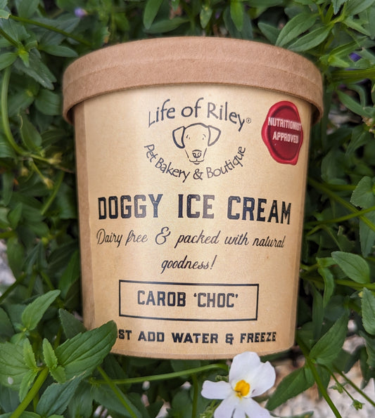 Doggy Ice Cream Mix & Make at Home Carob 'Choc'