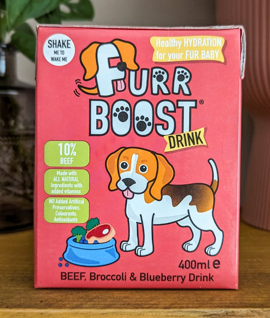 Furr Boost Beef, Brocolli & Blueberry 400ml