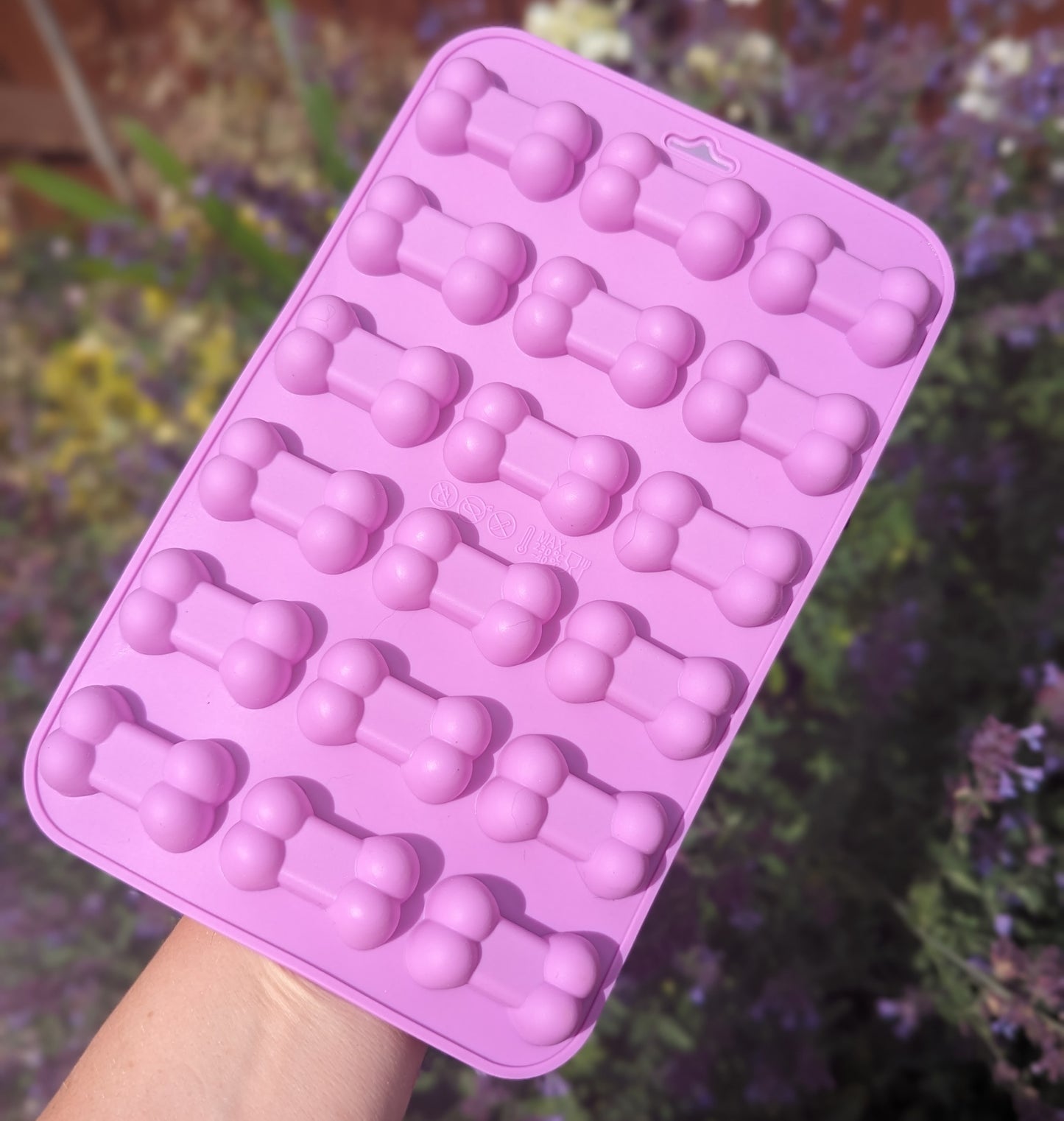 Dog Bone Moulds Purple