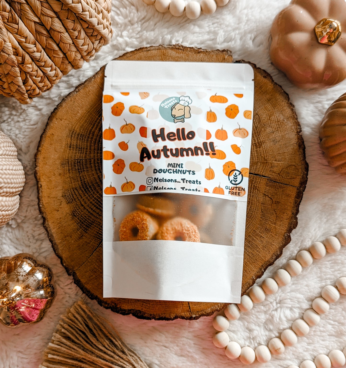 Nelson's Treats | Autumn Donut Bag