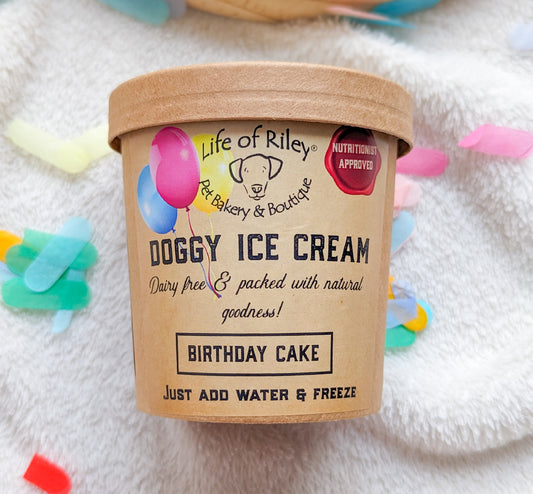 Doggy Ice Cream Mix & Make at Home Birthday Cake