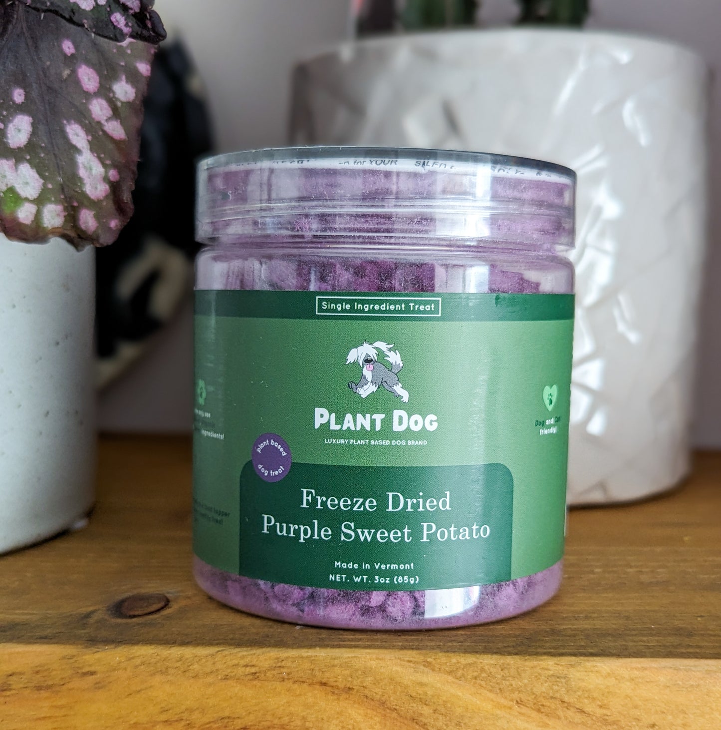 Purple Sweet Potato Mini Cubes | Freeze Dried