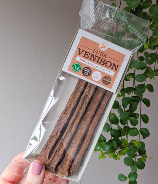 JR 100% Pure Meat Sticks | Venison