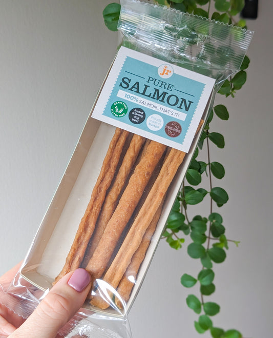 JR 100% Pure Meat Sticks | Salmon