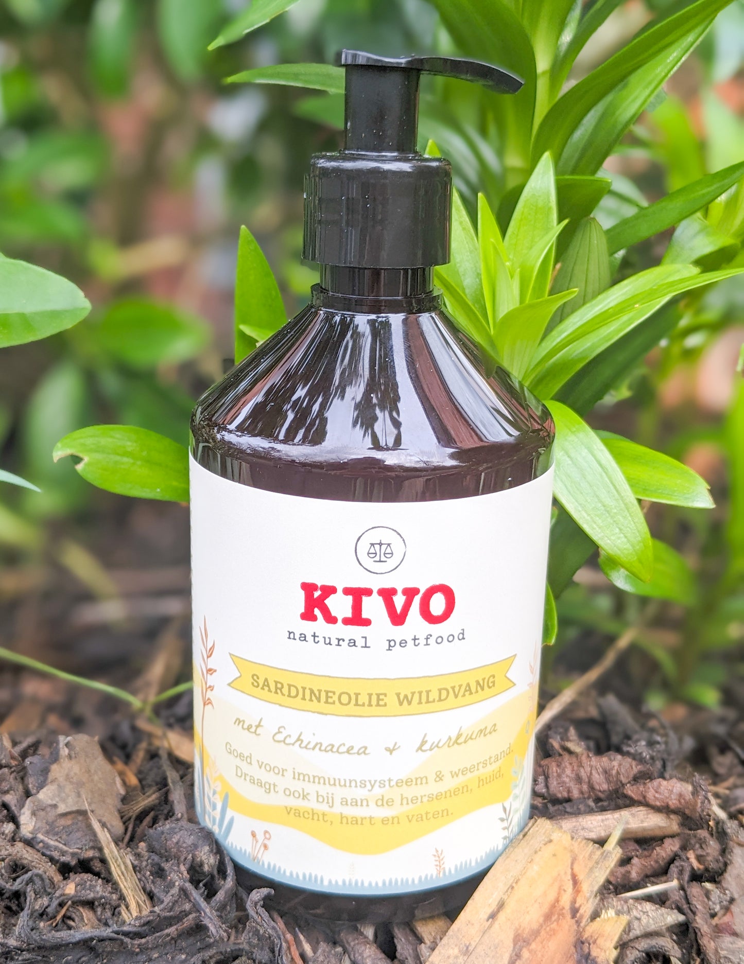 Kivo Super Oils | Sardine Oil With Echinacea & Turmeric | 500ml