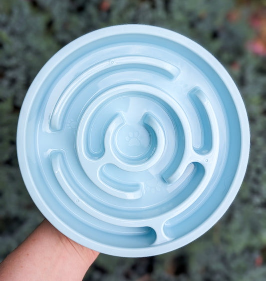 Maze Design Slow Feeder | Blue