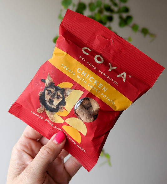 Coya Freze-Dried Raw Treats | Chicken & Sweet Potato