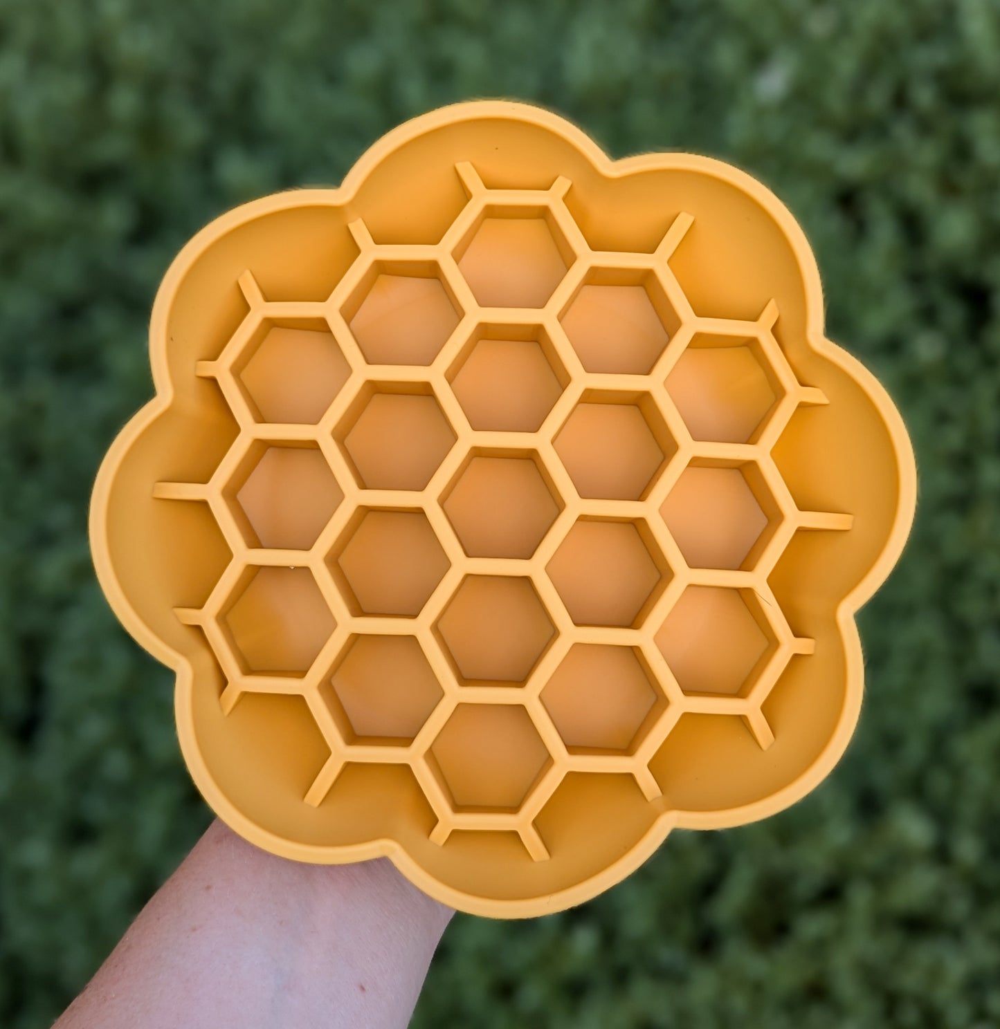 Honeycomb Flower Enrichment Bowl | Honey