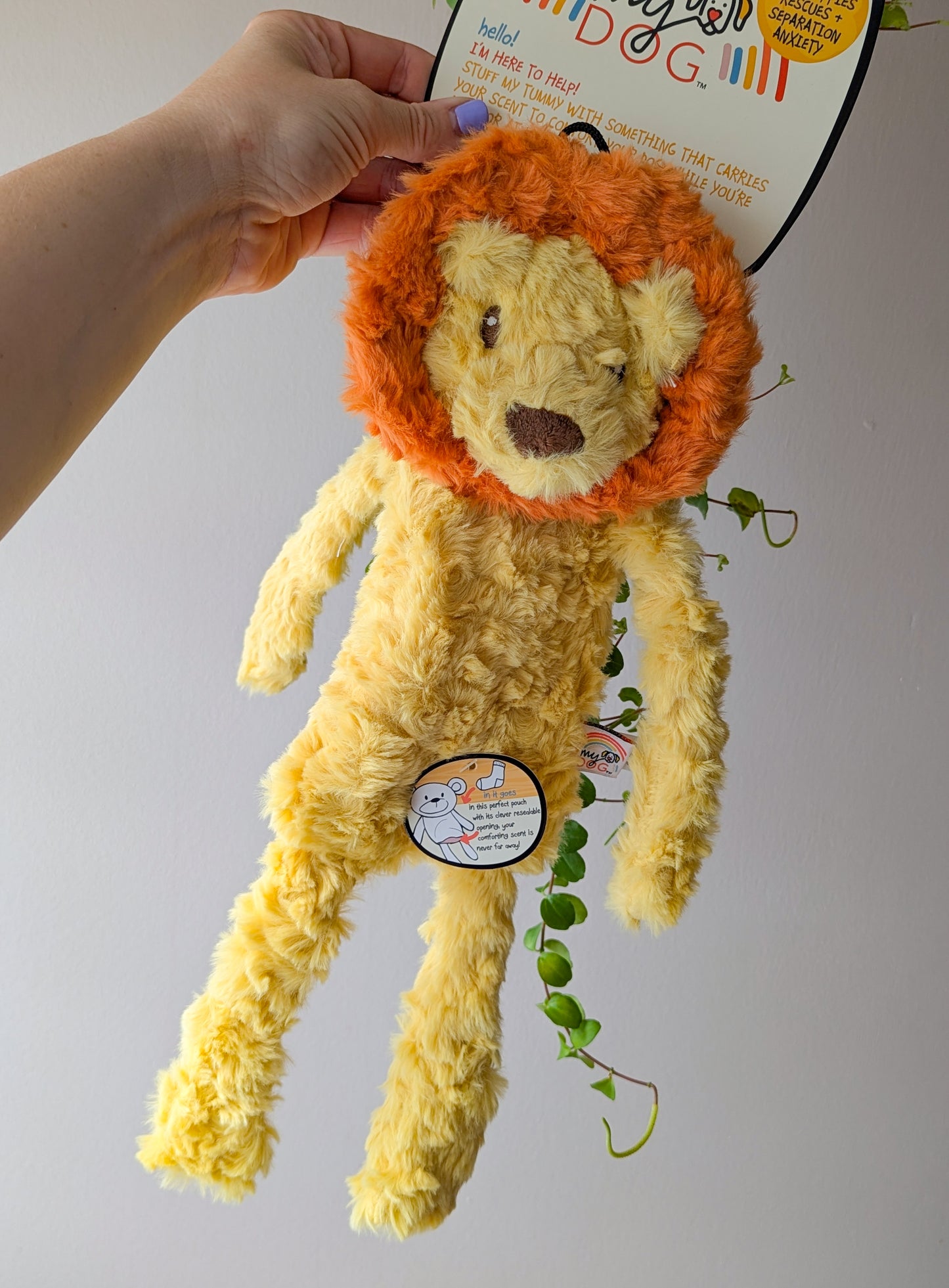 Comforting Soft & Snuggly Long Lion Toy