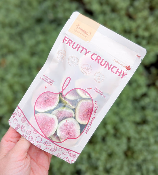 Loopy Paws | Fruity Crunchy Freeze-Dried Fig