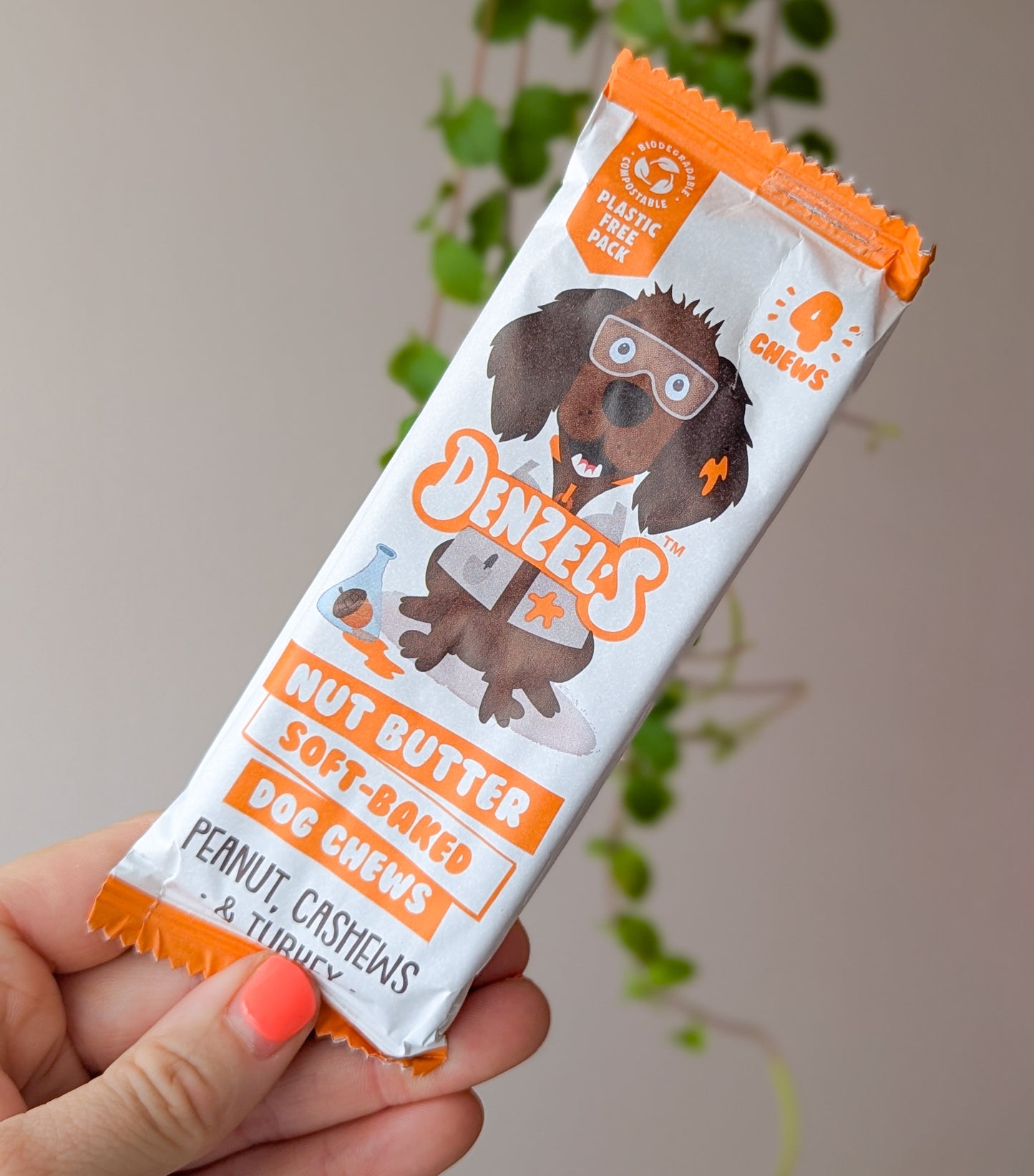 Denzel's Nut Butter Chews | Peanut, Cashews & Turkey