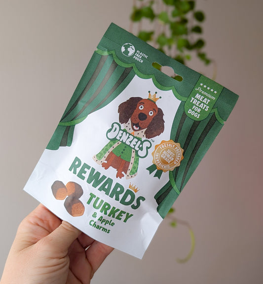 Denzel's Meat Rewards | Turkey & Apple Charms