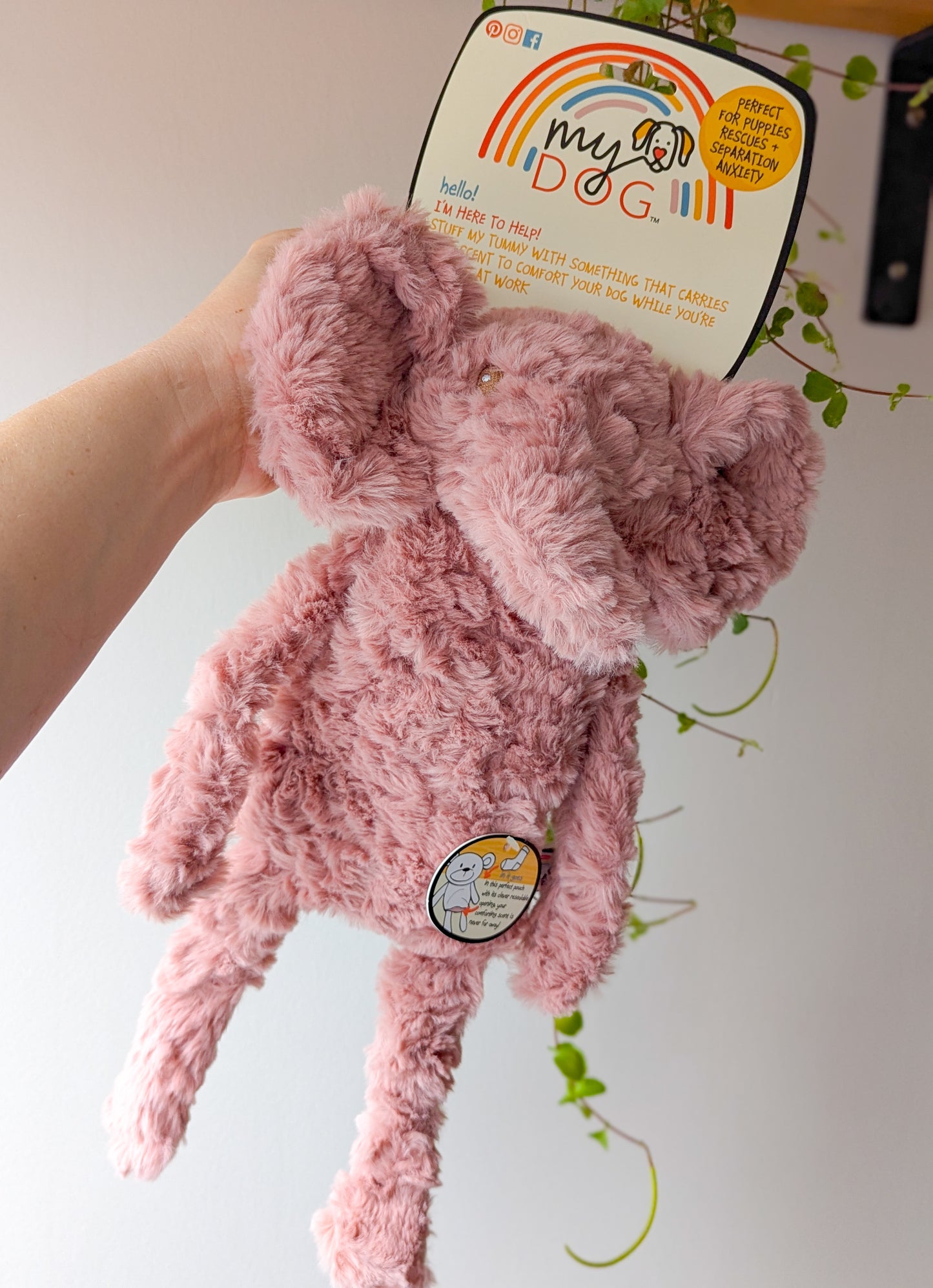 Comforting Soft & Snuggly Long Elephant Toy