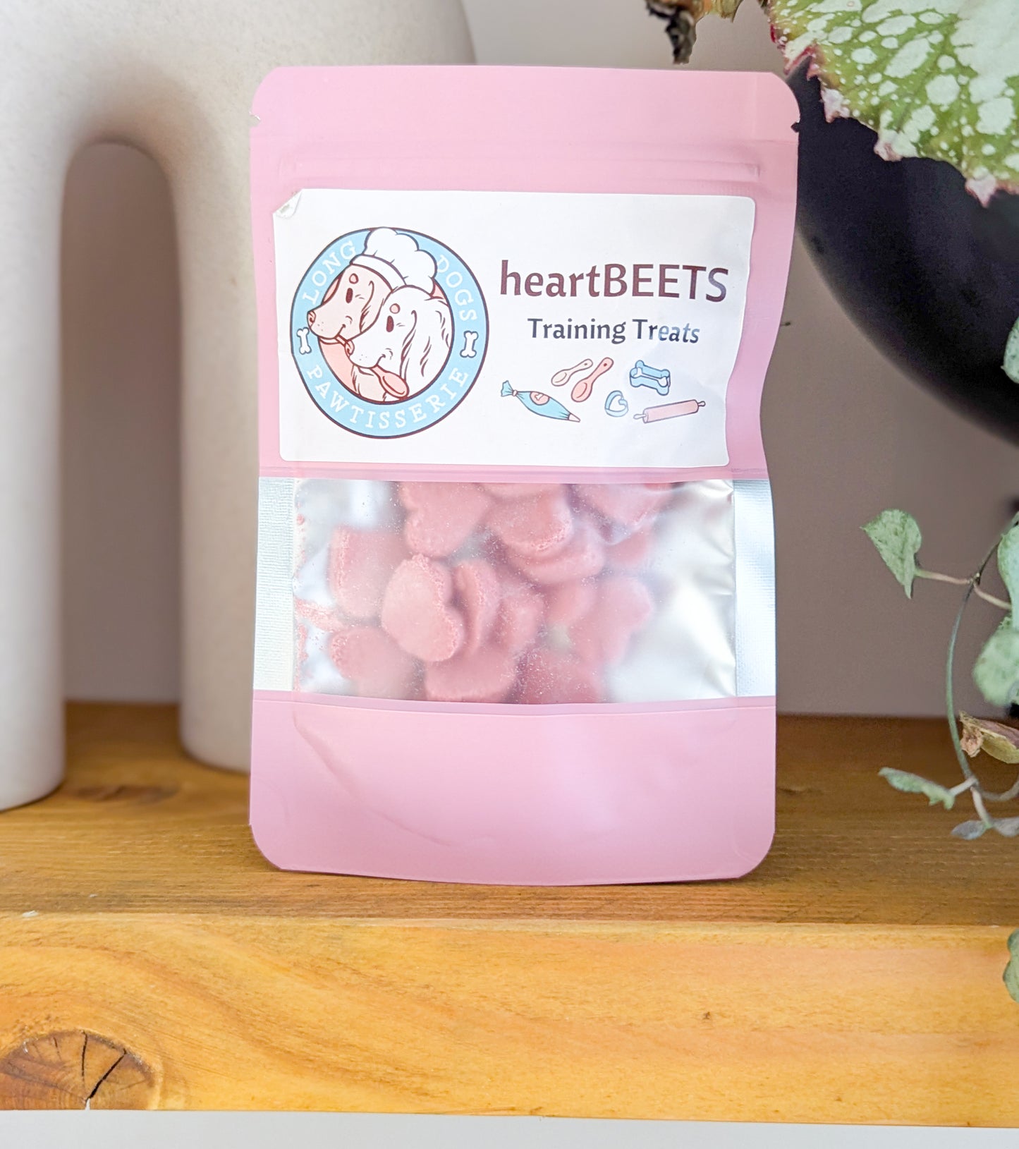 Long Dogs Pawtisserie | HeartBEETs Training Treats