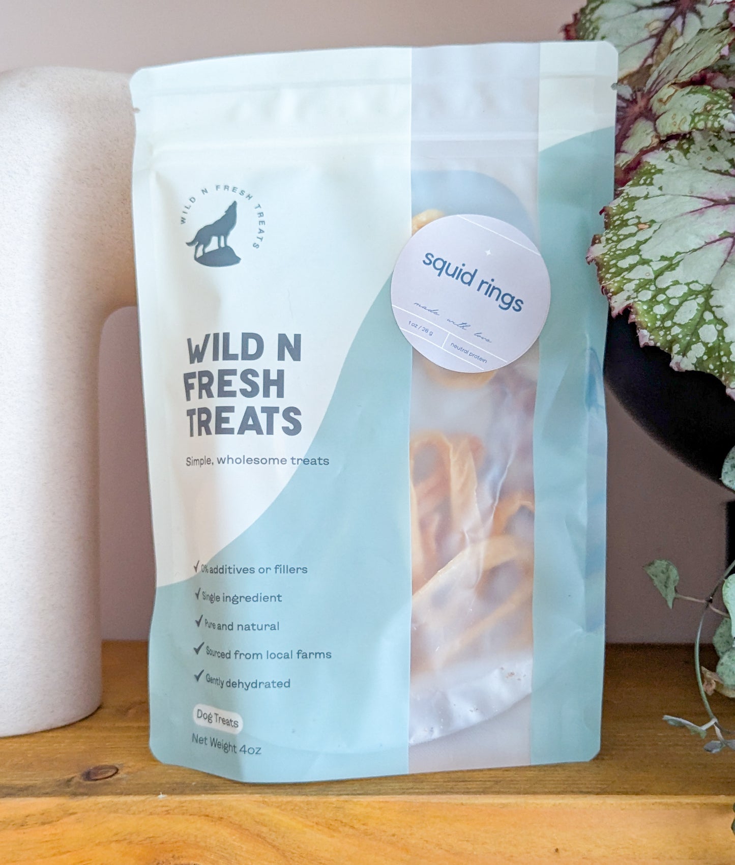 Wild 'n' Fresh Treats | Dehydrated Squid Rings