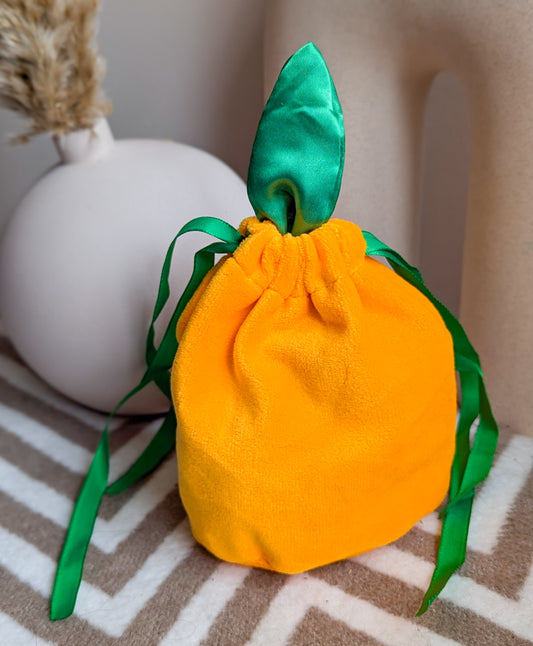 "Pumpkin Pickin" Pumpkin Treat Bag